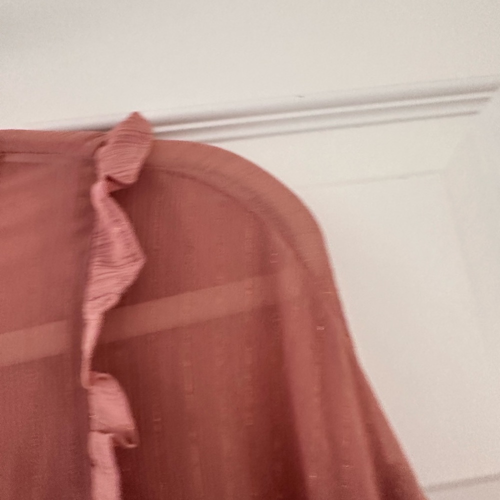 Zara Shiny Frilled Dress - Picture 8 of 13